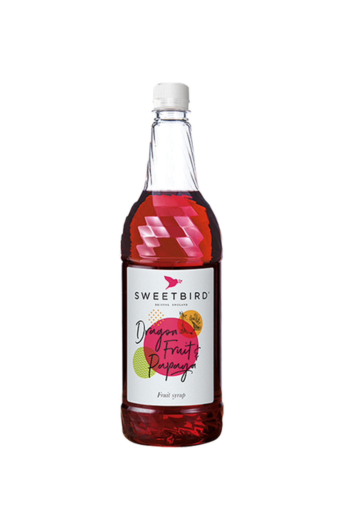 Sweetbird Dragonfruit & Papaya Syrup 1 litre bottle